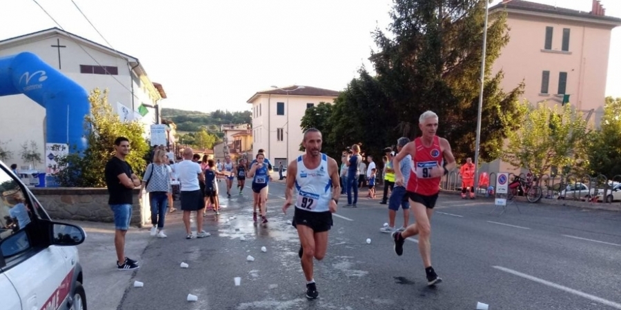 Un passaggio della gara