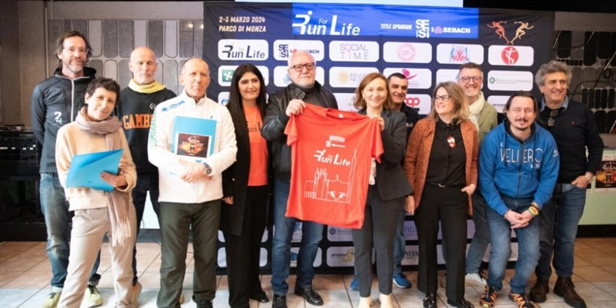 Monza: presentata Run For Life 2024