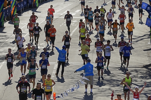 Tutti i 2998 italiani al traguardo della Maratona di New York