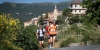Un momento della gara