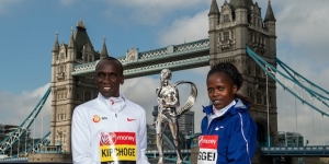 Eliud Kipchoge e Brigid Kosgei, vincitori dell&#039;edizione 2019