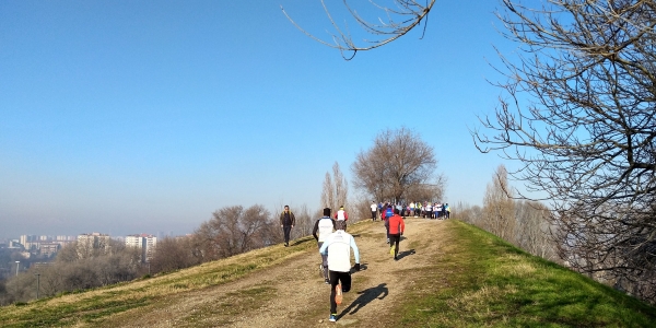 Lo strappo finale prima dell&#039;arrivo in &quot;vetta&quot; al Montestella