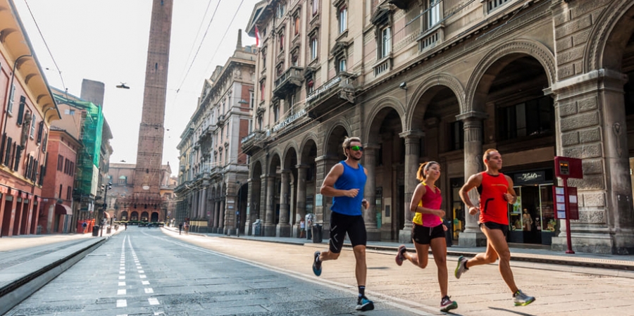 Si corre a Bologna