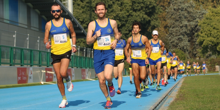 La marea giallo-blu invade la pista del XXV Aprile