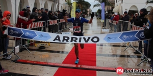 Rocco Lancellotti taglia vittorioso il traguardo 