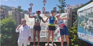 Podio femminile finale