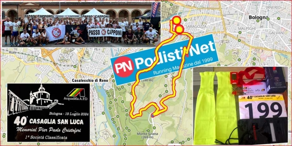25 anni di Podisti.net nelle 40 edizioni della Casaglia-San Luca
