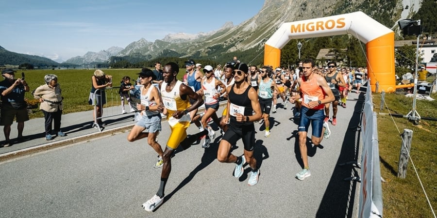 Partenza Sommerlauf edizione 2024