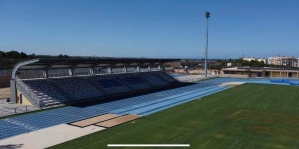 Lo stadio Cozzoli di Molfetta