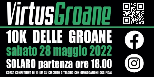 10 k delle Groane, Solaro (MI), 28 maggio, ecco il percorso di gara