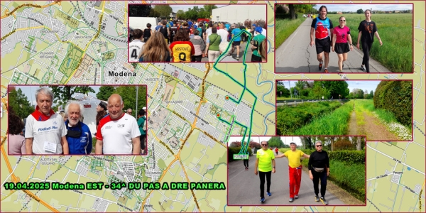 Modena, 34^ Camminata “Du pas a dre Panera”