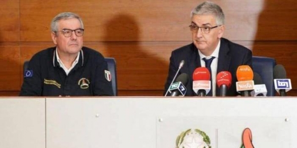 Borrelli e Brusaferro in conferenza