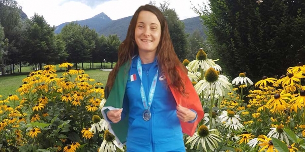 Fiori e sorrisi per la neocampionessa