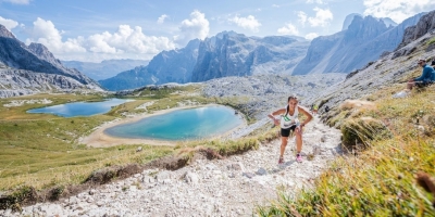 Una fase spettacolare della corsa