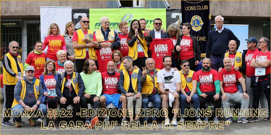 Monza, in 500 alla Lions Running per una giornata “Special”