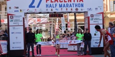 Piacenza - 27^ Placentia Half Marathon, vincono Kororia e Sugamiele