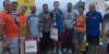 La premiazione dei due vincitori