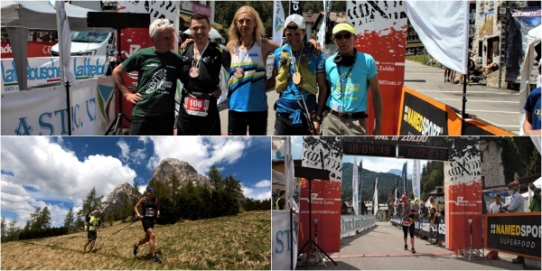 Il podio maschile della 103 k, un passaggio della gara, Federica Boifava, vincitrice della 103 k