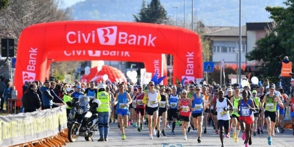 La partenza della Maratona