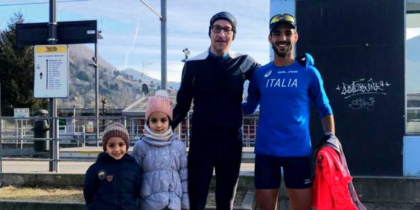 L&#039;atleta, l&#039;articolista, i nipotini tifosi