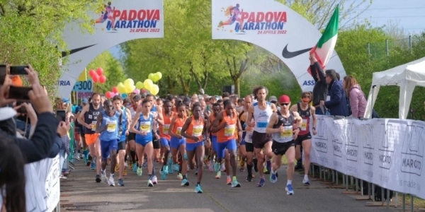 La partenza della Marathon