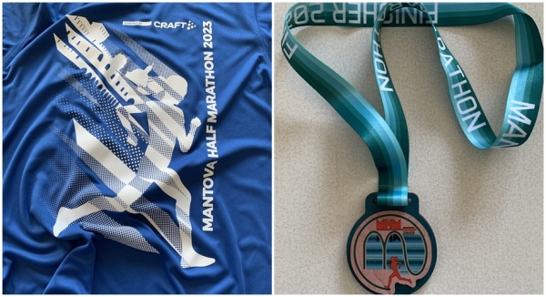 Maglia e medaglia finisher