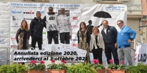 il podio maschile dell&#039;edizione 2019 