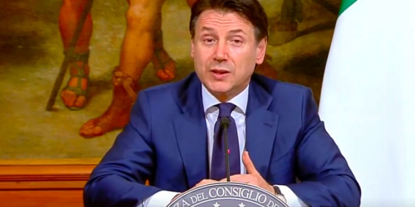 Il premier Conte