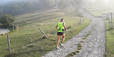 L&#039;inizio della salita al Monte Comer