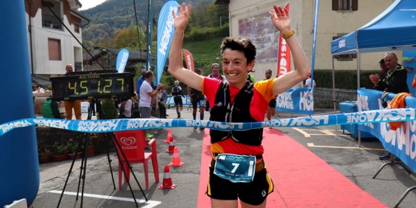 Giulia Botti taglia vittoriosa il traguardo dei 31 km