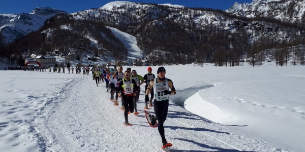 Il gruppo poco dopo la partenza