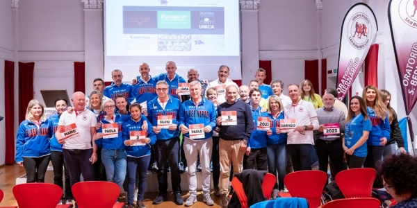 il Gruppo Podistico San Bernardo, Comitato Organizzatore, schierato al completo