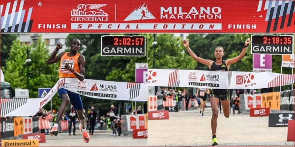 Una Milano Marathon &quot;speciale&quot; per la pioggia di record