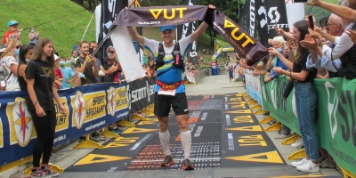 Jonas Russi, il vincitore della 100 miglia del Bernina