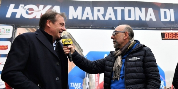 Stefano Mei alla Maratona di Ravenna