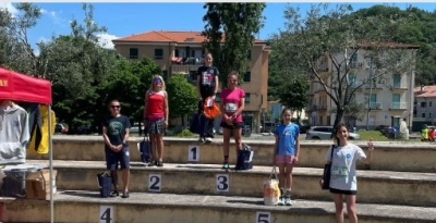Il podio femminile