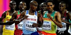 Hadis in lotta con Mo Farah