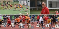 Lo sguardo compiaciuto di un dirigente dell&#039;Atletica Piacenza, che osserva i giovani atleti