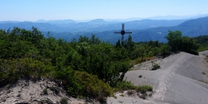 La visuale dalla Croce del km 13