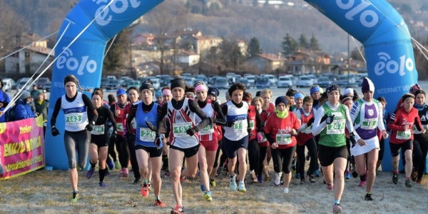 Partenza gara femminile