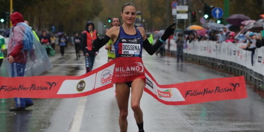 Sara Dossena vince la mezza femminile