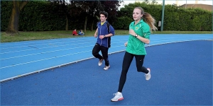 Federica Del Buono in azione al campo XXV aprile