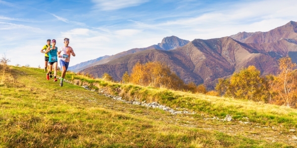 Un momento del Trail