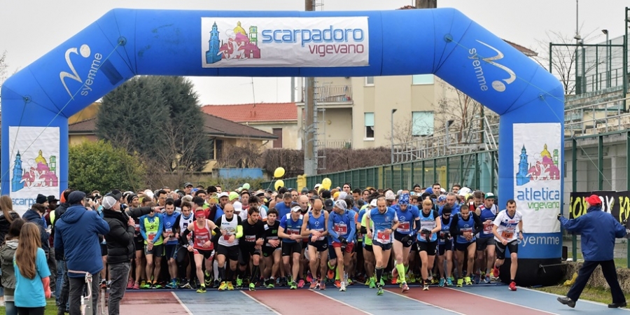 Stadio Dante Merlo - partenza mezza maratona