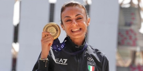 Giovanna Epis con l&#039;oro